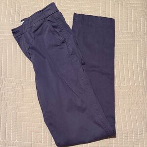 Like New Coldwater Creek Navy & Purple Pants – Comfortable, Versatile Fit